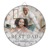 Cible De Fléchettes Meilleur père photo (Devant)