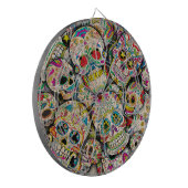 Cible De Fléchettes Meilleure vente Motif crâne sucre (Devant gauche)