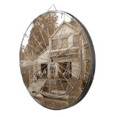 Cible De Fléchettes Men Club Fox River Club 1880 Fishing Elgin (Devant droit)