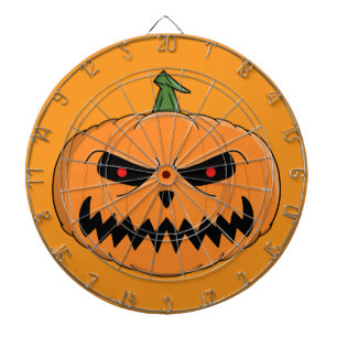 Cible De Fléchettes Menacer Jack O'Lantern Halloween