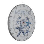 Cible De Fléchettes Mer côtière de vitamine de l'art | svp (Devant gauche)