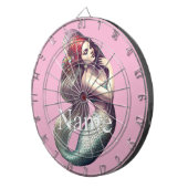 Cible De Fléchettes Mermaid Beauté de Redhead Thunder_Cove (Devant droit)