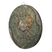 Cible De Fléchettes Merveilleuse horloge vapeur (Devant droit)