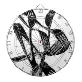 Cible De Fléchettes Métallique (Devant)