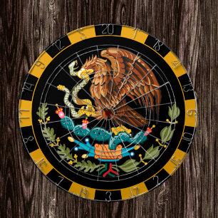 Cible De Fléchettes Mexico Dartboard & Flag darts / game board