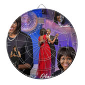 Cible De Fléchettes Michelle Obama (Devant)