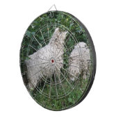 Cible De Fléchettes Mignonne Manger Feuille Darboard (Devant droit)