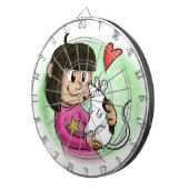 Cible De Fléchettes Millie et petit gâteau (Devant droit)