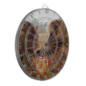 Cible De Fléchettes Miniature Donkey & Horse Valentine Heart (Devant gauche)