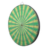 Cible De Fléchettes Mint Funky Sun Rays Retro Bandes (Devant droit)