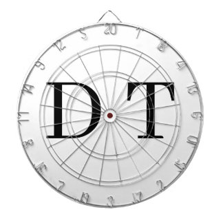 Cible De Fléchettes Miroir en platine gravé – Luxe ultra-propre