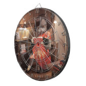 Cible De Fléchettes Miss Meow - Heure Vintage de lecture de chats (Devant droit)