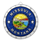 Cible De Fléchettes Missoula Montana (Devant)