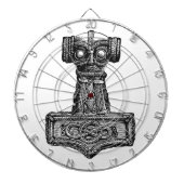 Cible De Fléchettes Mjolnir : Le marteau du Thor (Devant)