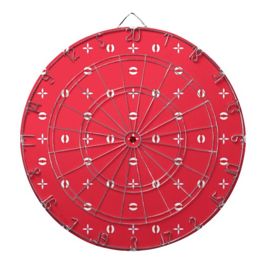 Cible De Fléchettes Modèle de charme des fêtes de Noël 09 - (Devant)