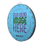 CIBLE DE FLÉCHETTES MODÈLE DE TEXTE D'IMAGE BLEU SKY SWAG MODERNE MODI (Devant droit)