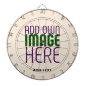 CIBLE DE FLÉCHETTES MODÈLE DE TEXTE D'IMAGE NATURELLE SIMPLE ET MODERN (Devant)