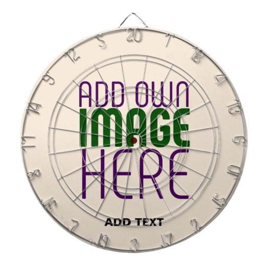 CIBLE DE FLÉCHETTES MODÈLE DE TEXTE D'IMAGE NATURELLE SIMPLE ET MODERN (Devant)