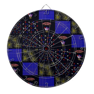 Cible De Fléchettes Modèle patchwork du 4 juillet - 4 juillet