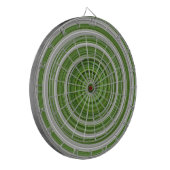 Cible De Fléchettes Modèle spiralé vert-blanc (Devant gauche)