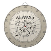 Cible De Fléchettes Moderne (Devant)