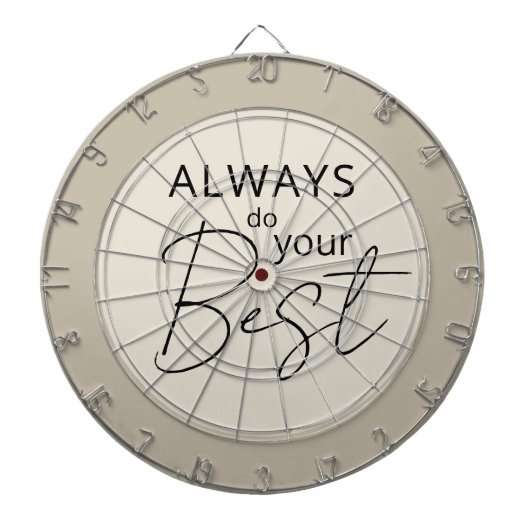 Cible De Fléchettes Moderne (Devant)