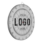 Cible De Fléchettes Moderne Ajouter Votre Logo Entreprise Marquée (Devant gauche)