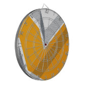 Cible De Fléchettes Moderne, cool, tendance, urbain, art géométrique s (Devant gauche)