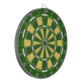 Cible De Fléchettes Moderne Tendance Verte et Jaune (Devant gauche)