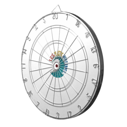 Cible De Fléchettes Moins de plastique plus de vie (Devant droit)