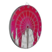 Cible De Fléchettes Moment capturé : Une Élégance Pétale Rose Rouge (Devant gauche)