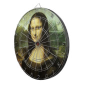 Cible De Fléchettes Mona Lisa de Léonard de Vinci, Art Renaissance (Devant droit)
