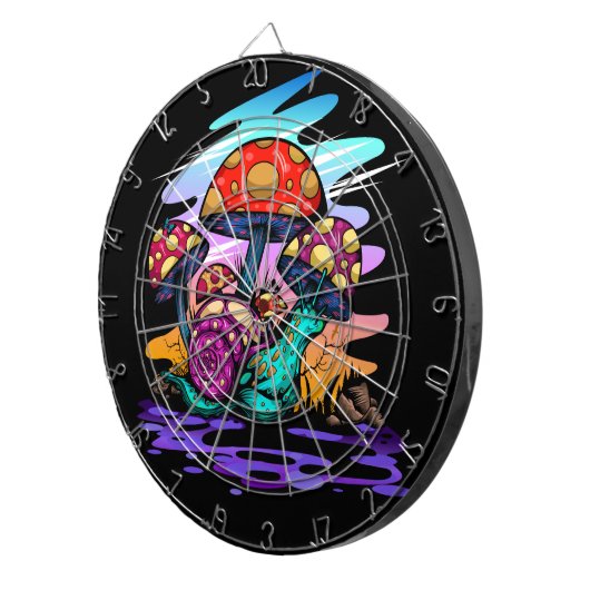Cible De Fléchettes Monde des couleurs (Devant droit)