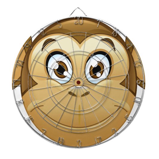 Cible De Fléchettes monkey emoji (Devant)