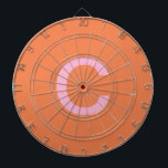Cible De Fléchettes Monogramme rose orange Première couleur moderne pe<br><div class="desc">Conçu avec modèle de texte original monogramme personnalisé en couleurs rose orange! Vous pouvez modifier les couleurs et les initiales comme vous le souhaitez ! Faites un grand cadeau ou une faveur de fête pour les anniversaires,  les mariages,  les douches de mariée,  la fête de bachelorette et plus encore!</div>
