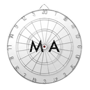 Cible De Fléchettes Monogramme simple ajoutez votre lettre de nom homm