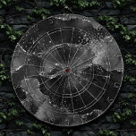 Cible De Fléchettes Moody Agate | Onyx Black Silver Vampy Goth Parties<br><div class="desc">90s grunge inspiré sombre, sophistiqué aquarelle marbré pierre d'agate dans un ton de bijou moody profond avec faux feuille métallique et veines de parties scintillant dans un riche, dramatique avec tourbillons fluides abstraits et veines de parties scintillant. De la collection "Till Death Do Us Part", ce magnifique dégradé peint à...</div>