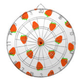 Cible De Fléchettes motif à fraise (Devant)