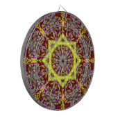 Cible De Fléchettes motif abstrait 3d (Devant gauche)