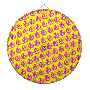 Cible De Fléchettes Motif anarchique