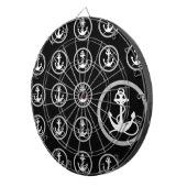 Cible De Fléchettes Motif Ancre (Devant droit)