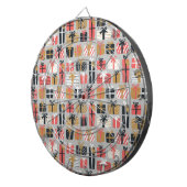 Cible De Fléchettes Motif cadeau de Noël (Devant droit)