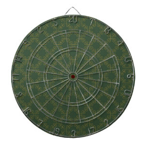 Cible De Fléchettes Motif celtique de conception