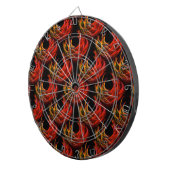 Cible De Fléchettes Motif d'art abstrait élégant boho moderne mignon # (Devant droit)