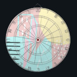 Cible De Fléchettes Motif d'art urbain biologique<br><div class="desc">Illustration de la Cible de flechettes des Motifs de la ville</div>