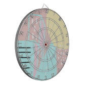 Cible De Fléchettes Motif d'art urbain biologique (Devant gauche)