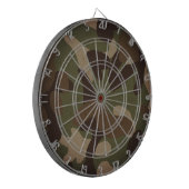 Cible De Fléchettes Motif de camouflage militaire classique (Devant gauche)