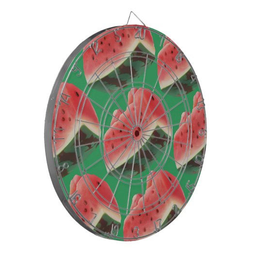 Cible De Fléchettes Motif de pastèque (Devant gauche)