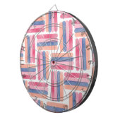 Cible De Fléchettes Motif de traits de pinceau d'aquarelle (Devant droit)