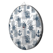 Cible De Fléchettes Motif nautique (Devant droit)